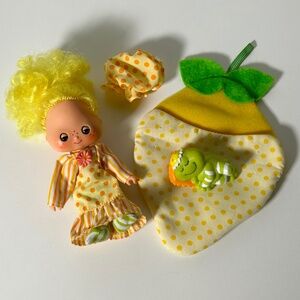 Vintage 80s Kenner Lemon Meringue Sweet Sleeper Doll Complete HTF (DVS)